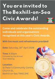 Bexhill-on-Sea Civic Awards 2026